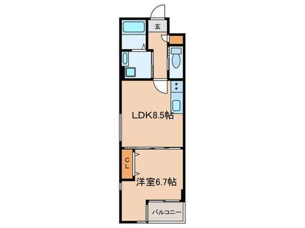 レオーネ成増駅前の物件間取画像